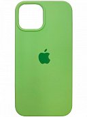Накладка Silicone Case Original iPhone 13 mini (60) Ярко-Салатовый - фото, изображение, картинка