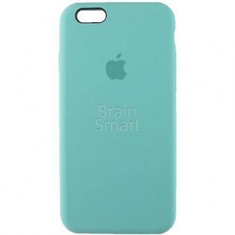Накладка Silicone Case Original iPhone 6/6S (17) Светло-Бирюзовый - фото, изображение, картинка