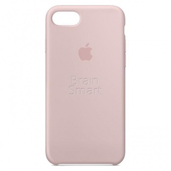 Накладка Silicone Case Original iPhone 7/8/SE (19) Нежно-Розовый - фото, изображение, картинка