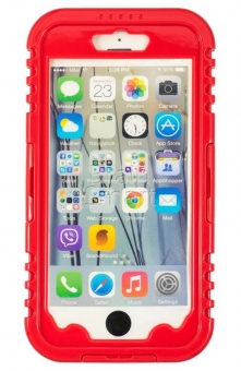 Чехол водонепроницаемый (IP-68) iPhone 6/7/8 Plus Красный - фото, изображение, картинка