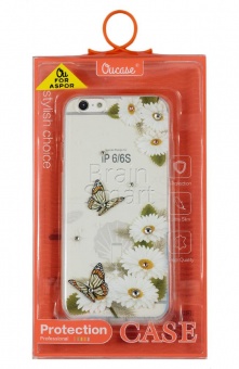 Накладка силиконовая Oucase Happy Series iPhone 6/6S (XY-005) - фото, изображение, картинка