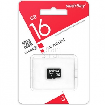 MicroSD 16GB Smart Buy Class 10 - фото, изображение, картинка