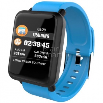 Умные часы Smart Sport Bracelet M28 (IP68) Синий - фото, изображение, картинка