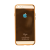 Накладка силиконовая Sparkle Glossy хромированный iPhone 6 Золотой - фото, изображение, картинка