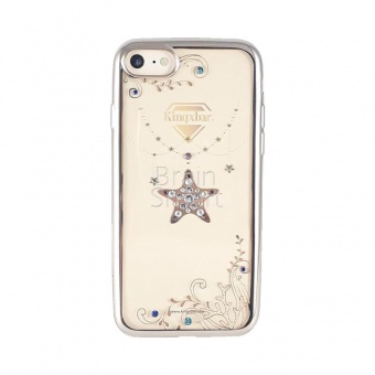Накладка пластик Kingxbar Sea World Series-Star Swarovski iPhone 7 Plus/8 Plus Золотой - фото, изображение, картинка
