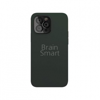 Накладка Silicone Case Original iPhone 13 Pro Max (49) Тёмно-Зелёный - фото, изображение, картинка