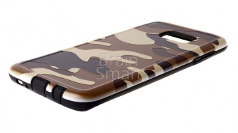 Накладка силиконовая Motomo Samsung G935 Galaxy S7 Edge Safari Dark - фото, изображение, картинка