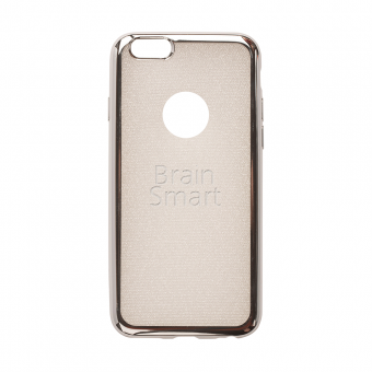 Накладка силиконовая Oucase Flash Series iPhone 6 c окантовкой Серебро - фото, изображение, картинка
