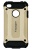 Накладка противоударная New Spigen iPhone 4/4S Золотой - фото, изображение, картинка