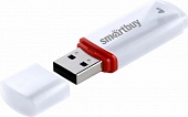 USB 2.0 Флеш-накопитель 4GB SmartBuy Crown Белый* - фото, изображение, картинка