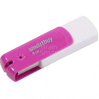 USB 2.0 Флеш-накопитель 4GB SmartBuy Diamond Розовый - фото, изображение, картинка