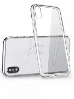 Накладка силиконовая Brauffen iPhone X/XS Прозрачный - фото, изображение, картинка