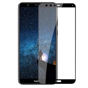 Защитное стекло тех.упак. 5D/6D Full Glue Premium Huawei Honor 7X Черный - фото, изображение, картинка