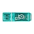 USB 2.0 Флеш-накопитель 16GB SmartBuy Glossy Зелёный - фото, изображение, картинка