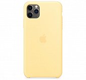 Накладка Silicone Case Original iPhone 12 Pro Max (51) Молочно-Желтый - фото, изображение, картинка