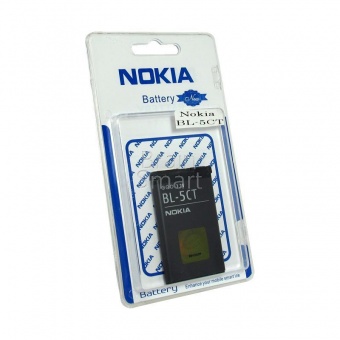 Аккумуляторная батарея Nokia BL-5CT (6303/C8/C5/C6-01) - фото, изображение, картинка