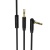 AUX кабель Borofone BL5 с микрофоном/угловой (1м) Черный - фото, изображение, картинка