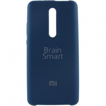 Накладка Silicone Case Xiaomi Mi 9T/K20 (20) Синий - фото, изображение, картинка