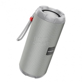 Колонка Bluetooth Borofone BR15 Smart Sports Серый - фото, изображение, картинка