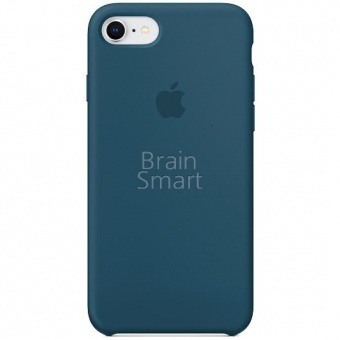 Накладка Silicone Case Original iPhone 7/8/SE (20) Синий - фото, изображение, картинка