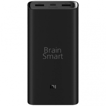 Внешний аккумулятор Xiaomi Power Bank Pro 3 New 2019 (VXN4245CN) 20000 mAh Черный - фото, изображение, картинка