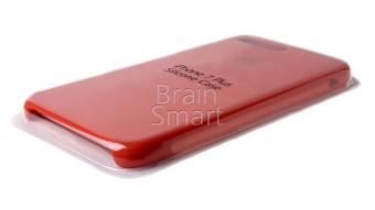 Накладка Silicone Case Original iPhone 7 Plus/8 Plus (13) Ярко-Оранжевый - фото, изображение, картинка