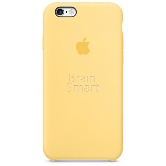 Накладка Silicone Case Original iPhone 6 Plus/6S Plus  (4) Жёлтый - фото, изображение, картинка
