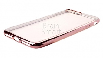 Накладка силиконовая UMi с окантовкой iPhone 7 Plus/8 Plus Розовый - фото, изображение, картинка