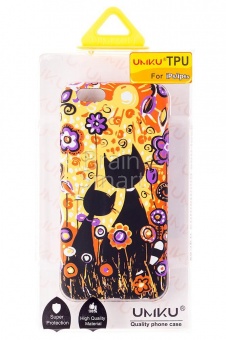 Накладка силиконовая Umku iPhone 6 С рисунком (6) - фото, изображение, картинка