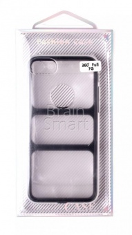 Накладка силиконовая 360° Fashion Case iPhone 7/8 Прозрачный матовый - фото, изображение, картинка