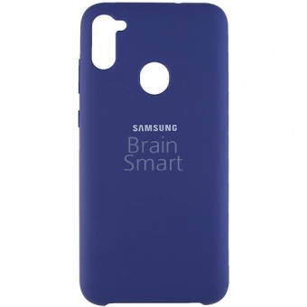 Накладка Silicone Case Samsung M115/A115 (M11/A11 2020) (36) Фиолетовый - фото, изображение, картинка