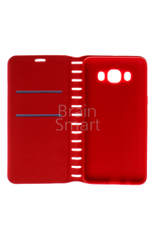 Книжка New Case с магнитом Samsung J510 Красный - фото, изображение, картинка
