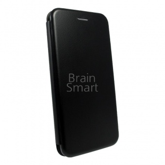 Книжка кожа Creative Case Samsung J810 (J8 2018) Черный тех.упак - фото, изображение, картинка