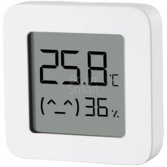 Измеритель температуры/влажности Xiaomi Bluetooth Wireless Temperature and Humidity Sensor 2 Белый - фото, изображение, картинка