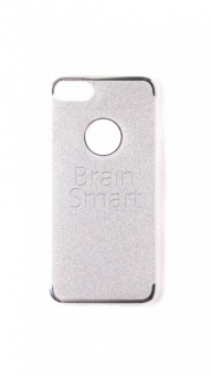 Накладка силиконовая iPhone 7/8 Песок Серебряный - фото, изображение, картинка