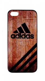 Накладка силиконовая iPhone 5/5S/SE Adidas - фото, изображение, картинка