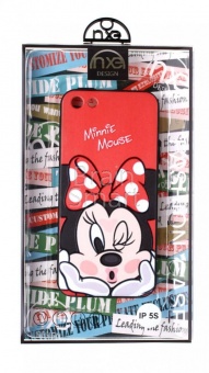 Накладка силиконовая NXE iPhone 5/5S/SE Minnie Mouse (1656) - фото, изображение, картинка