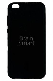 Накладка силиконовая Cherry Soft touch Xiaomi Mi 5C Черный - фото, изображение, картинка