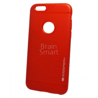 Накладка силиконовая Goospery iPhone 6 Красный - фото, изображение, картинка