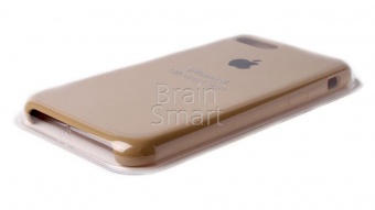 Накладка Silicone Case Original iPhone 7/8/SE (28) Песочный - фото, изображение, картинка