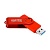USB 3.0 Флеш-накопитель 256GB SmartBuy Twist Красный* - фото, изображение, картинка