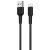 USB кабель Lightning Borofone BX30 Silicone (1м) Черный - фото, изображение, картинка