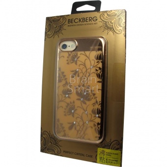 Накладка силиконовая Beckberg iPhone 6/7/8/SE Золото - фото, изображение, картинка