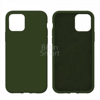 Накладка Silicone Case Original iPhone 13 Pro Max (48) Армейский Зелёный - фото, изображение, картинка