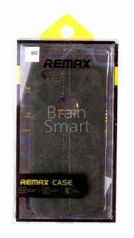 Накладка Remax Pierre Cardin iPhone 6 Нубук Зеленый - фото, изображение, картинка