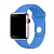 Ремешок силиконовый Sport для Apple Watch (38/40мм) M (35) Морская Волна - фото, изображение, картинка