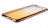 Накладка силиконовая Aspor Golden Collection с отливом iPhone 6 Plus Золотой - фото, изображение, картинка