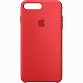 Накладка Silicone Case Original iPhone 7 Plus/8 Plus (14) Красный - фото, изображение, картинка