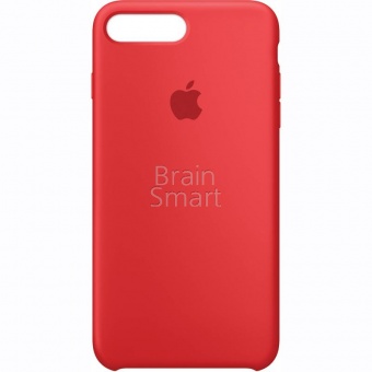 Накладка Silicone Case Original iPhone 7 Plus/8 Plus (14) Красный - фото, изображение, картинка