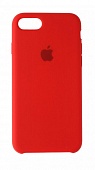 Накладка Silicone Case Original iPhone 7/8/SE (27) Нежно-Оранжевый